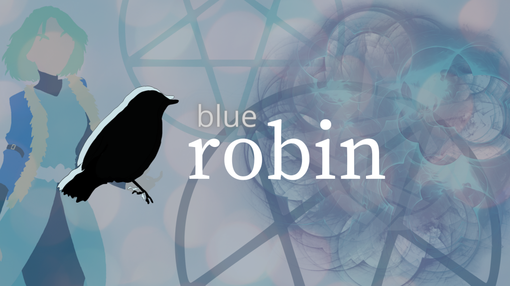 the blue robin sirene series temporary banner